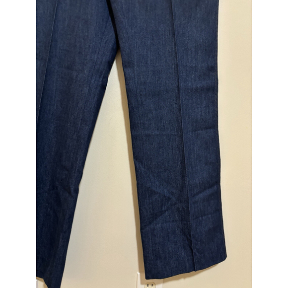 NEW NOS 70s Retro Levi’s Action Casual Mens Vintage NWT 38x32 Dark Blue Jeans - Picture 6 of 11